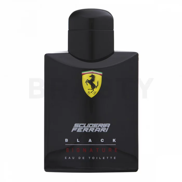 Ferrari Scuderia Black Signature Eau de Toilette férfiaknak 125 ml