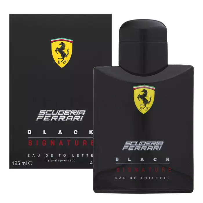 Ferrari Scuderia Black Signature Eau de Toilette férfiaknak 125 ml