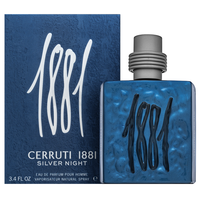 Cerruti 1881 Silver Night Eau de Parfum da uomo 100 ml