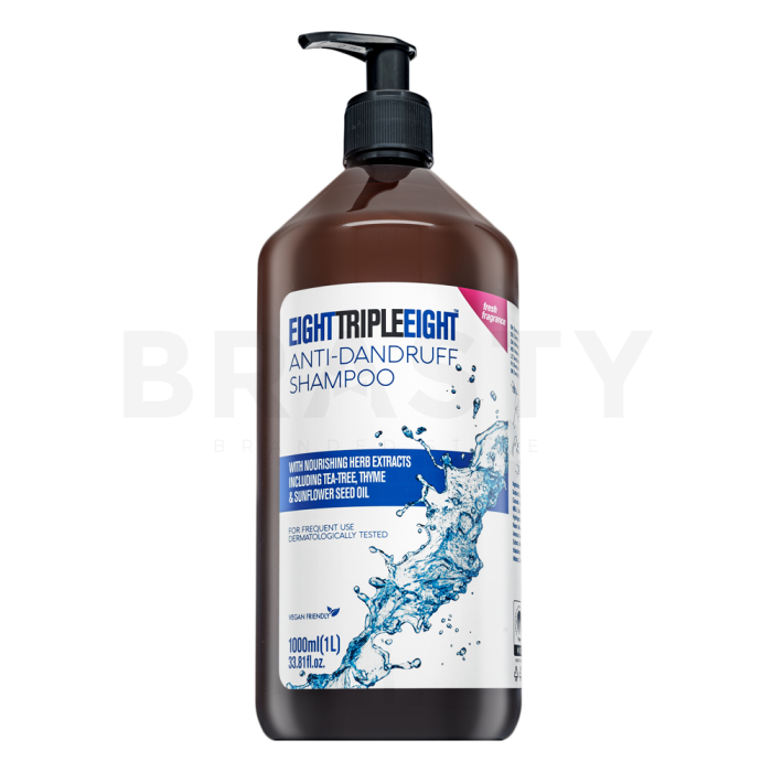 Triple Eight Anti-Dandruff Shampoo shampoo tegen roos 1000 ml