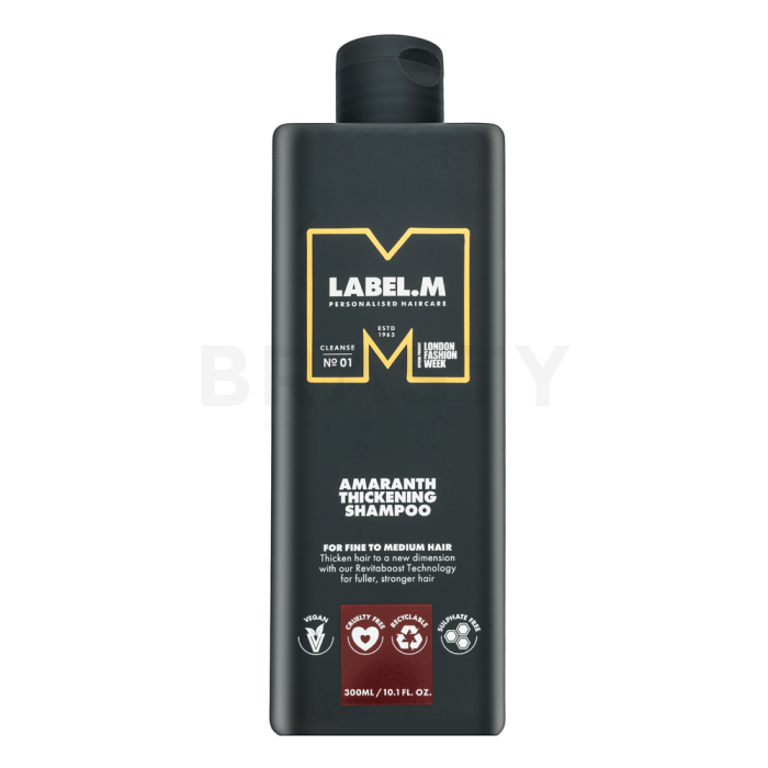 Label.M Amaranth Thickening Shampoo versterkende shampoo voor haarvolume 300 ml