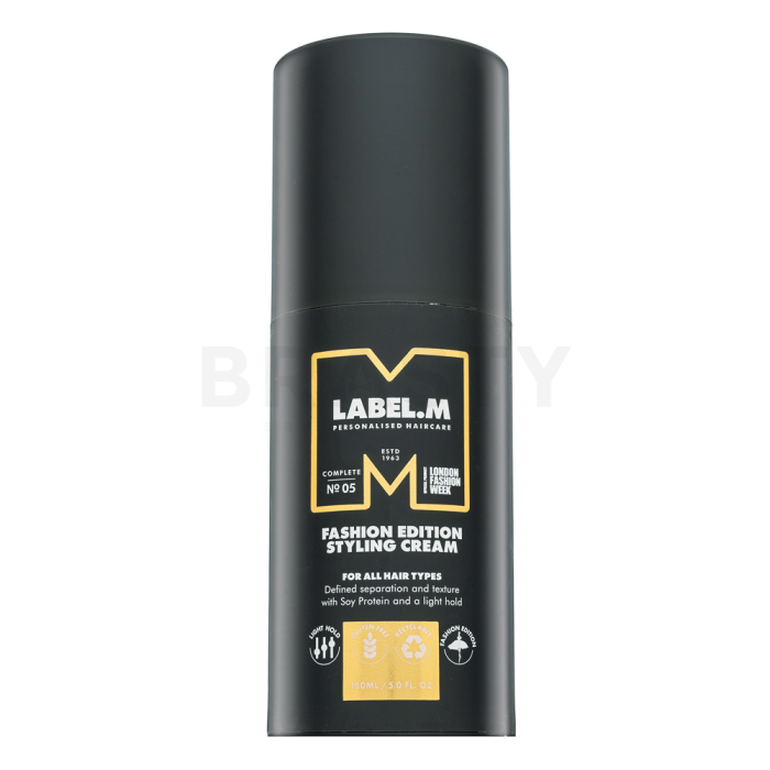 Label.M Fashion Edition Styling Cream styling creme voor definitie en vorm 150 ml