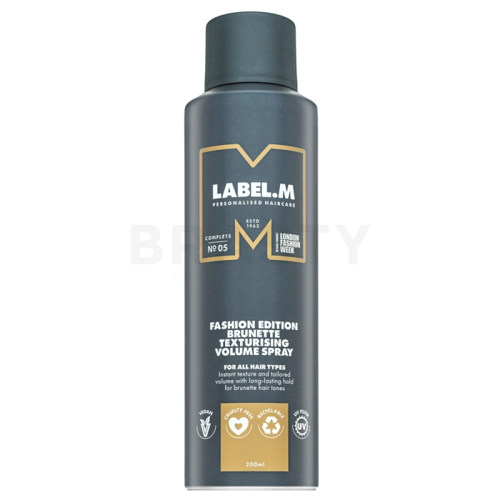 Label.M Fashion Edition Brunette Texturising Volume Spray sprej za volumen za smeđu kosu 200 ml
