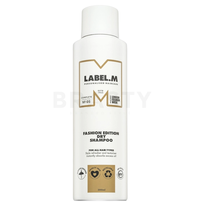 Label.M Fashion Edition Dry Shampoo droogshampoo voor alle haartypes 200 ml