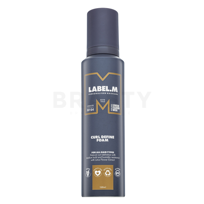 Label.M Curl Define Foam hab a hullámok meghatározására 150 ml