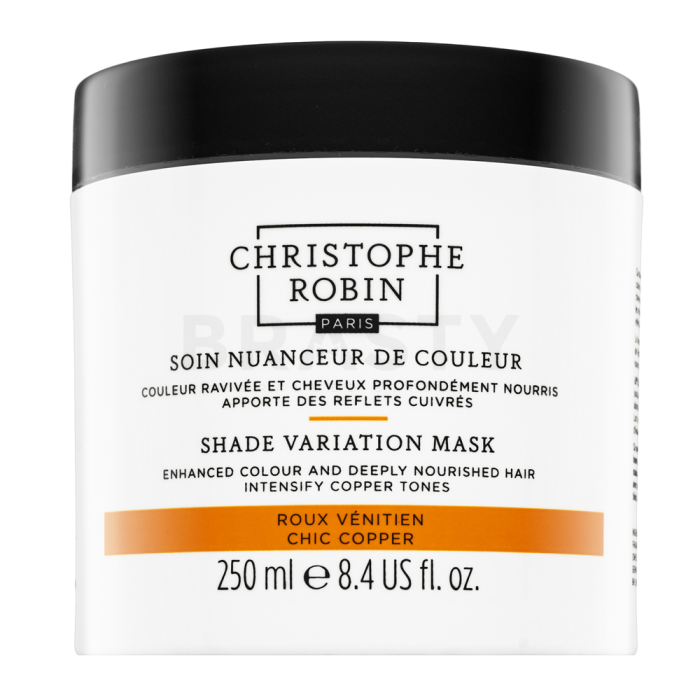 Christophe Robin Shade Variation Mask voedend masker met kleurpigmenten om koperen tinten te doen herleven Chic Copper 250 ml