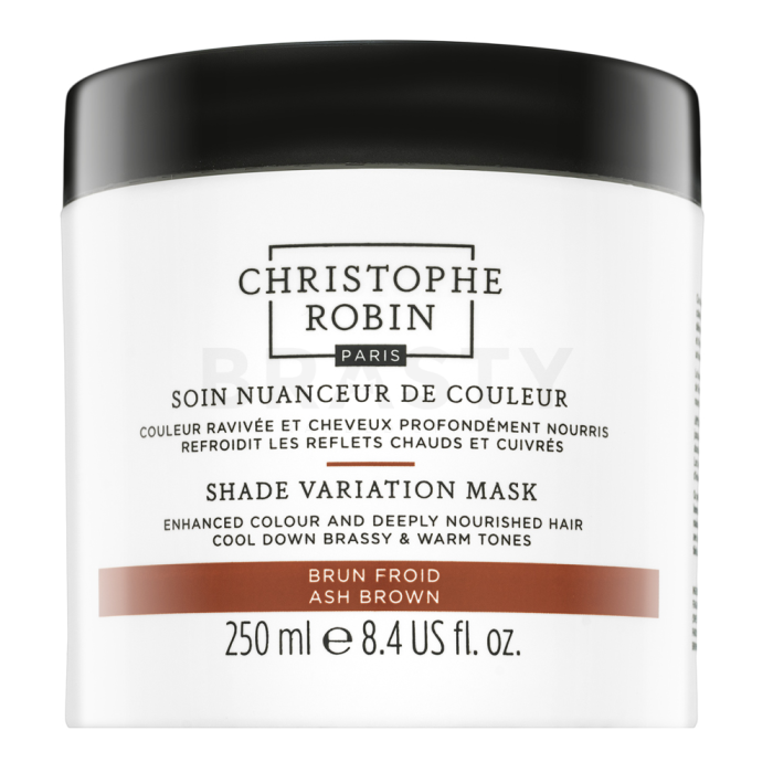 Christophe Robin Shade Variation Mask voedend masker met kleurpigmenten om de kleur van koele bruintinten te doen opleven Ash Brown 250 ml
