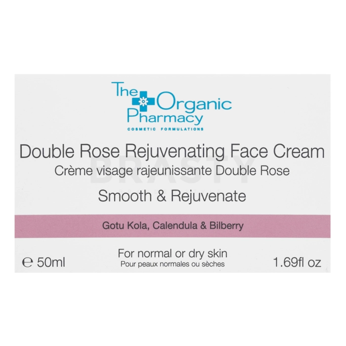 The Organic Pharmacy Double Rose Rejuvenating Face Cream cremă cu efect de iluminare si întinerire 50 ml