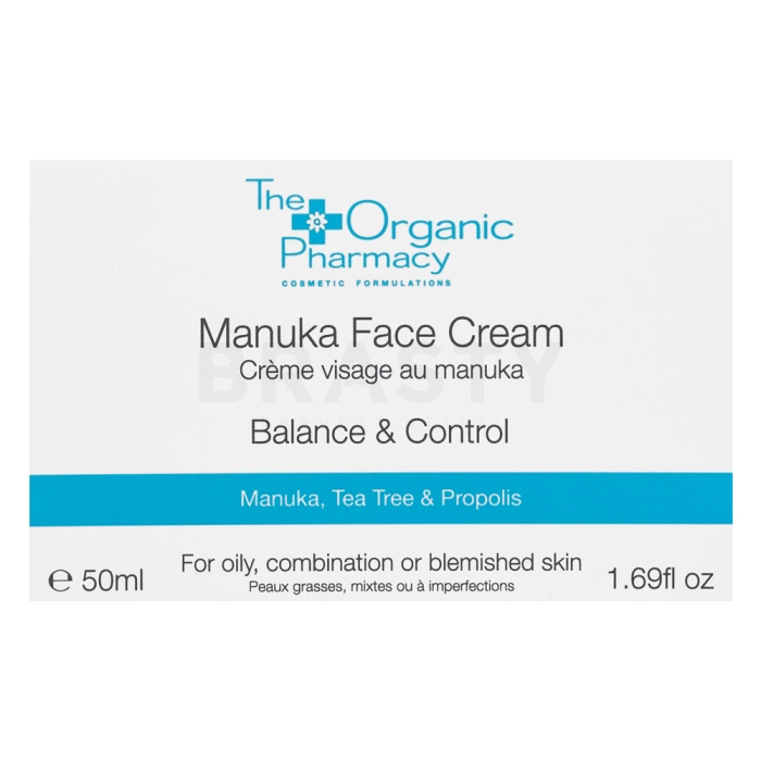 The Organic Pharmacy Manuka Face Cream crema de zi pentru piele problematică 50 ml