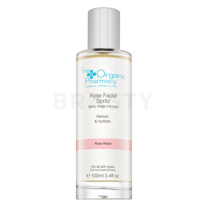 The Organic Pharmacy Rose Facial Spritz zklidňující tonikum 100 ml