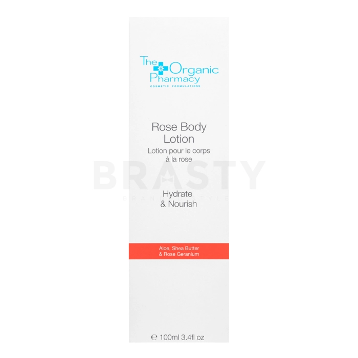 The Organic Pharmacy hydratačné telové mlieko Rose Body Lotion 100 ml