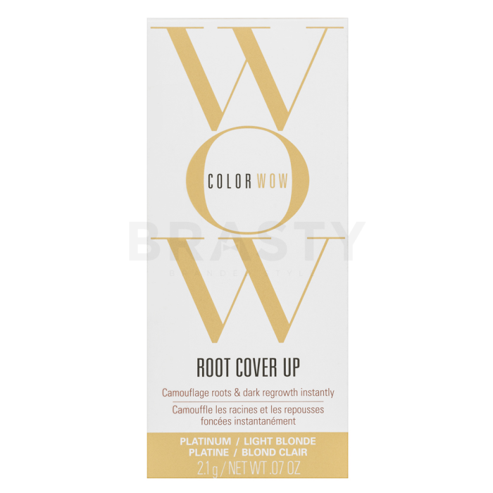 Color Wow Root Cover Up korektor za lase za sive lase in sive lase Platinum/Light Blonde 2,1 g