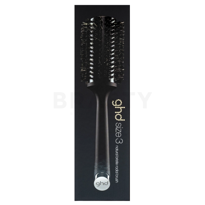 GHD Natural Bristle Radial Brush Size 3 haarborstel met Wild Zwijn Borstelharen