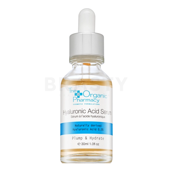 The Organic Pharmacy Hyaluronic Acid Serum 0.2% ser hialuronic filling pipeta pentru piele matură 30 ml