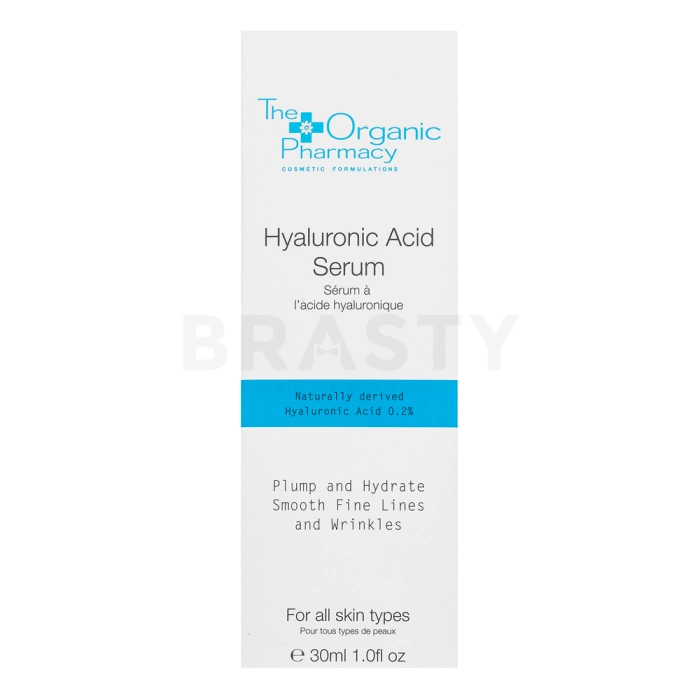 The Organic Pharmacy Hyaluronic Acid Serum 0.2% ser hialuronic filling pipeta pentru piele matură 30 ml