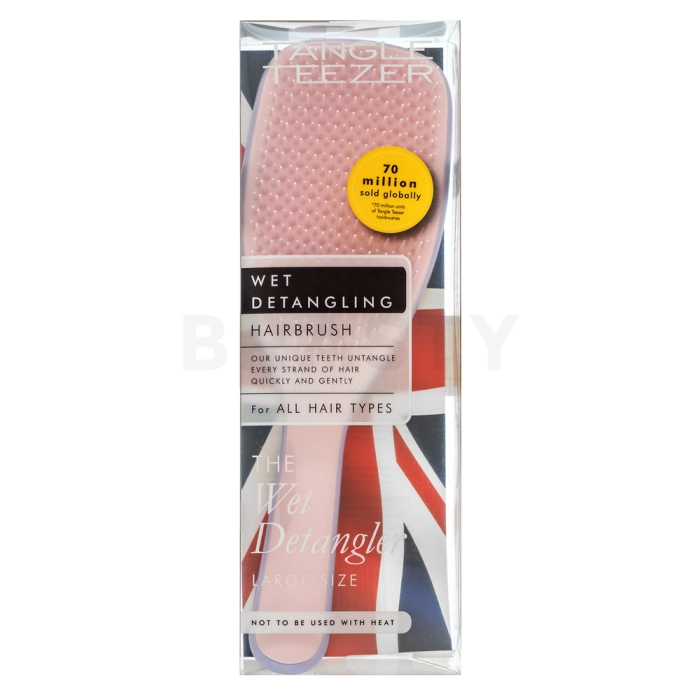 Tangle Teezer Wet Detangler Large Bubblegum hajkefe könnyed kifésülhetőségért