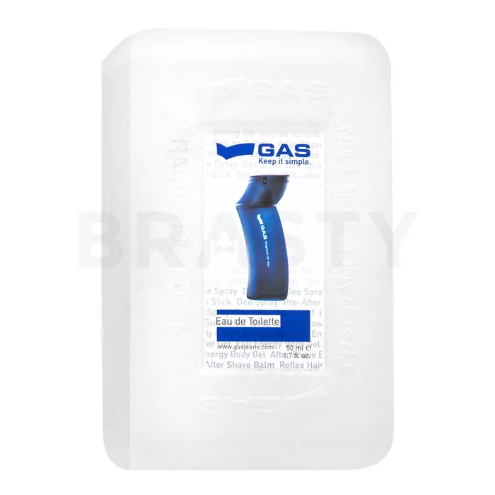 Gas Gas for Men Eau de Toilette férfiaknak 50 ml