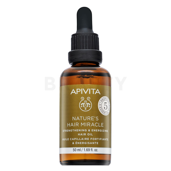 Apivita Nature’s Hair Miracle Strengthening & Energizing Hair Oil olie om de haarvezel te versterken 50 ml