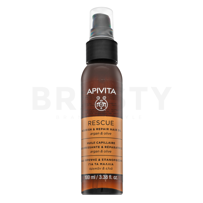 Apivita Rescue Nourish & Repair Hair Oil olej pre veľmi suché a poškodené vlasy 100 ml