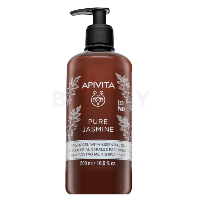 Apivita Pure Jasmine tusfürdő gél Shower Gel with Essential Oils 500 ml