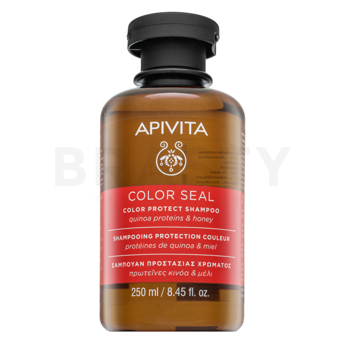 Apivita Color Seal Color Protect Shampoo beschermingsshampoo voor gekleurd haar 250 ml