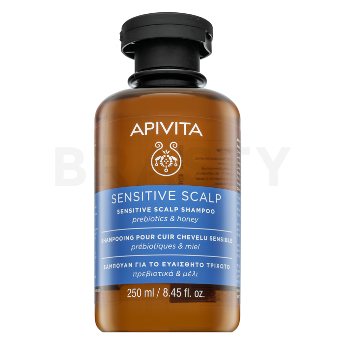 Apivita Sensitive Scalp Shampoo šampon za krepitev za občutljivo lasišče 250 ml