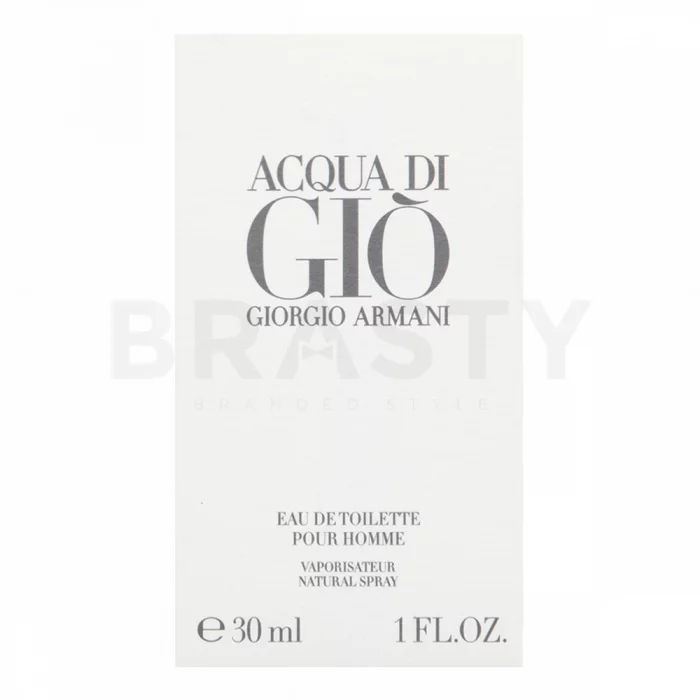 Armani (Giorgio Armani) Acqua di Gio Pour Homme Eau de Toilette para hombre 30 ml