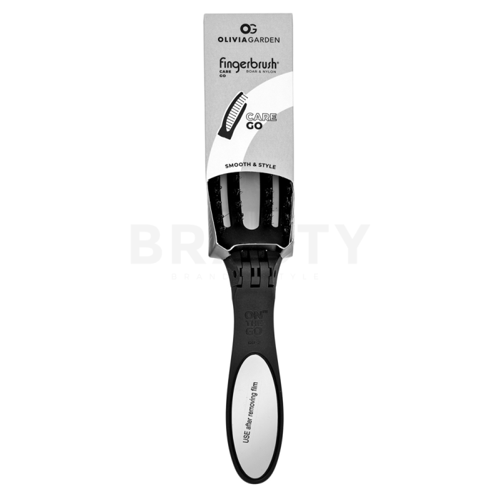 Olivia Garden Fingerbrush On The Go Smooth & Style Haarbürste mit Nylon- und Eberborsten