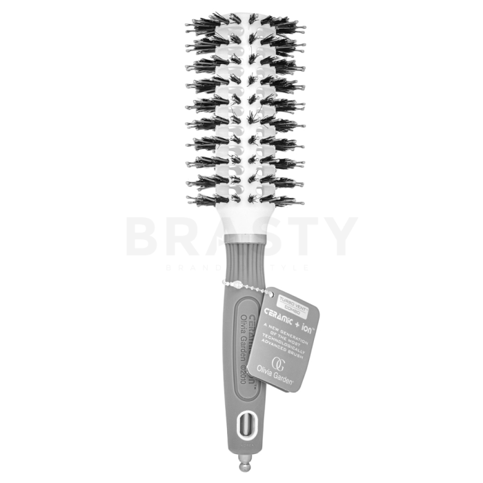 Olivia Garden Ceramic+Ion Turbo Vent Combo 32 mm haarborstel met Nylon en Varkenshaar