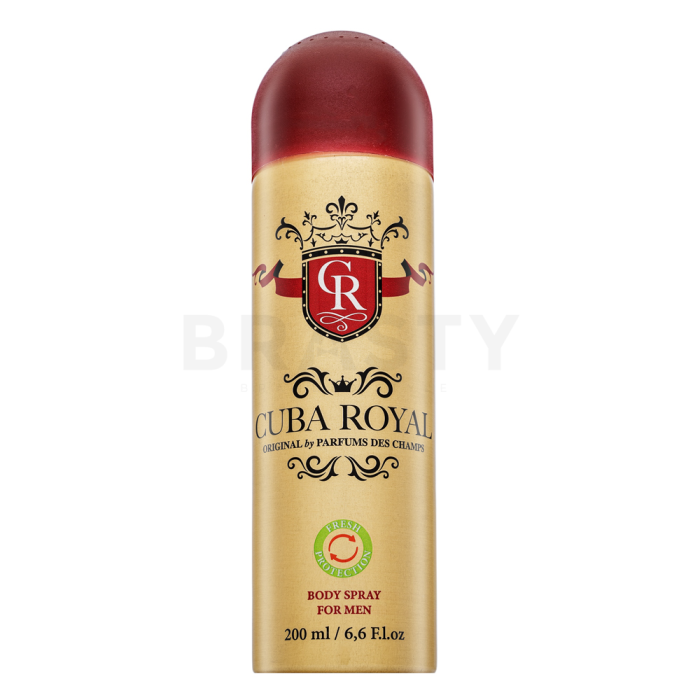 Cuba Royal spray per il corpo da uomo 200 ml