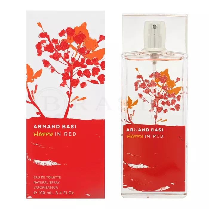 Armand Basi Happy in Red Eau de Toilette da donna 100 ml