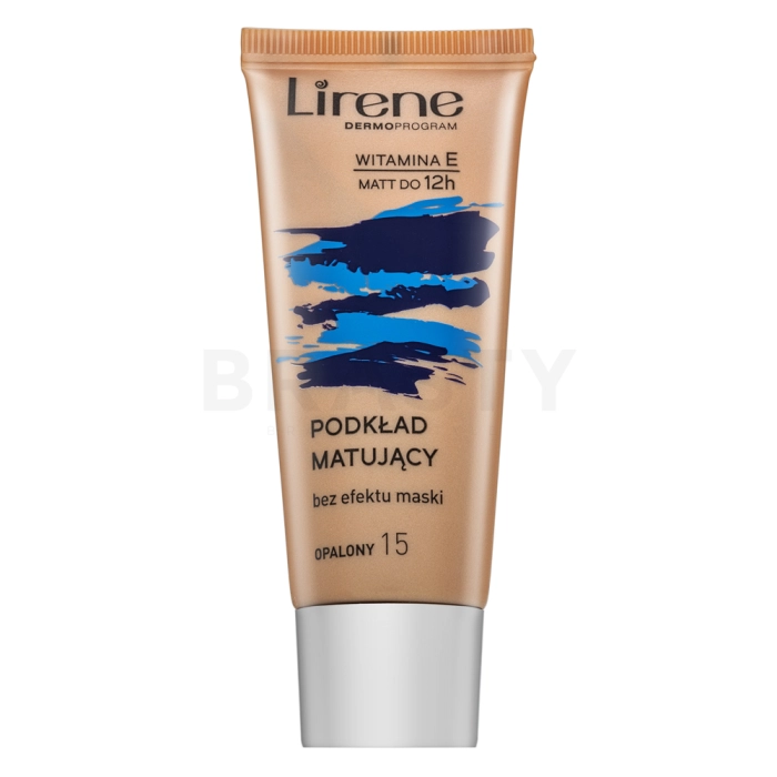 Lirene Nature Matte Fluid Make-up – Fluid mit mattierender Wirkung 15 Tanned 30 ml