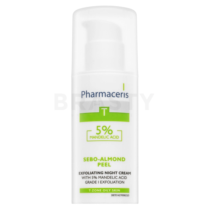 Pharmaceris T Sebo-Almond Peel Night Cream éjszakai krém hámló hatású 50 ml