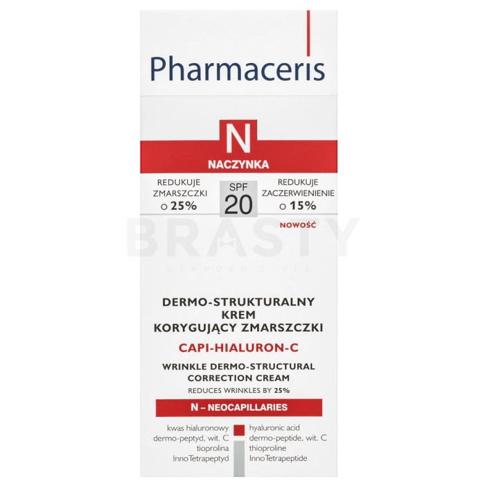 Pharmaceris N krema za kožo Capi-Hialuron-C Face Cream 50 ml