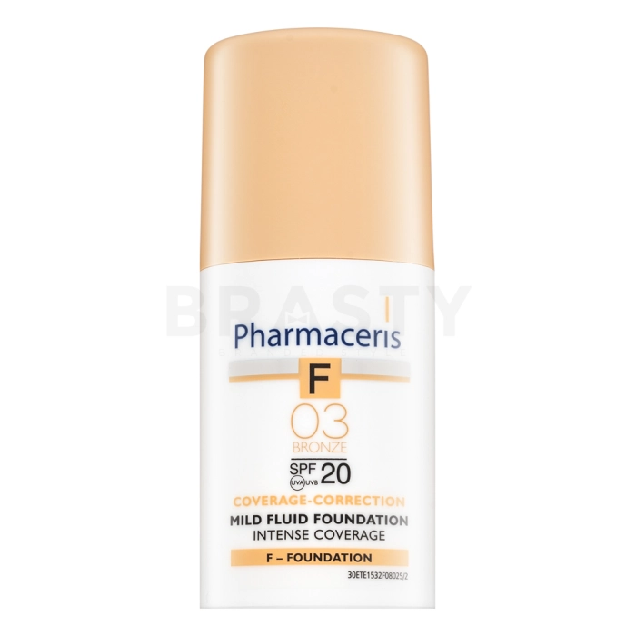 Pharmaceris F Capilar-Correction Fluid SPF20 Bronze szépítő fluid az egységes és világosabb arcbőrre 30 ml