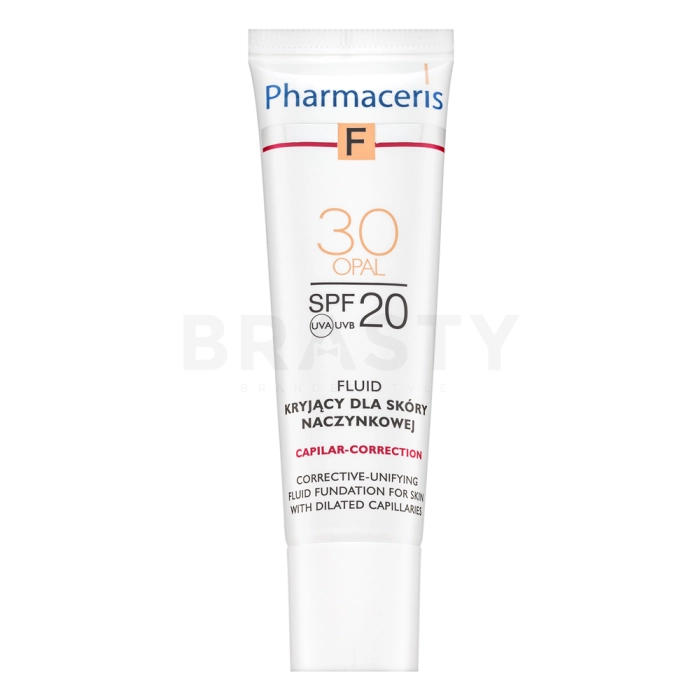 Pharmaceris F Capilar-Correction Fluid SPF20 Opal szépítő fluid az egységes és világosabb arcbőrre 30 ml