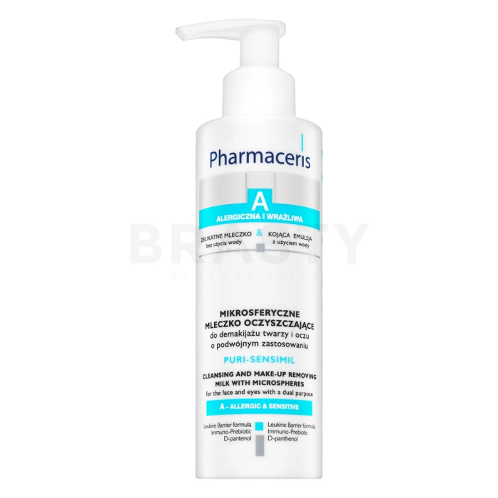 Pharmaceris A Puri-Sensimil Cleansing Milk With Microspheres sminkeltávolító tej nyugtató hatású 190 ml