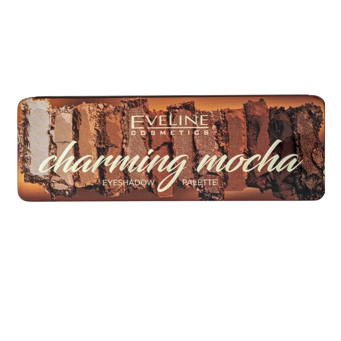 Eveline Charming Mocha Eyeshadow Palette paleta sjenila 12 ml