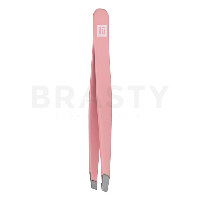 Ilu Slant Tweezers Pinzette Pink