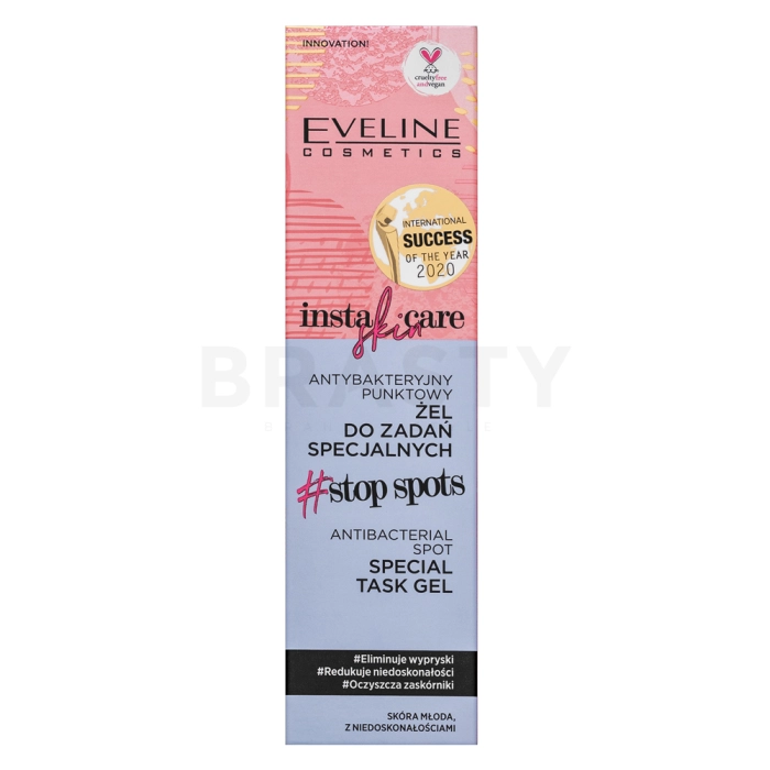 Eveline Insta Skin Care Stop Spots Antibacterial Point Gel gezichtsgel voor de acne-gevoelige huid 20 ml