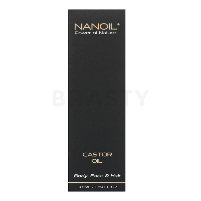 Nanoil Castor Oil olie voor alle haartypes 50 ml