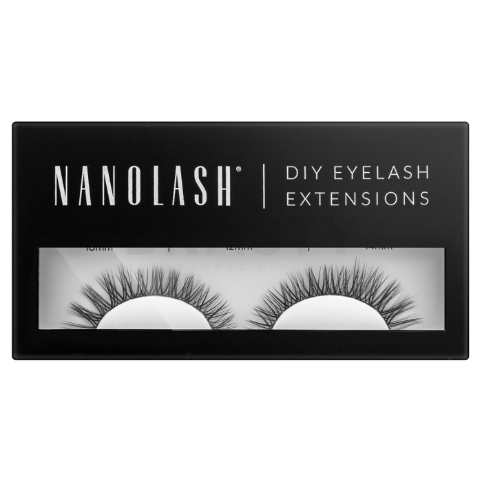 Nanolash DIY Eyelash Extensions künstliche Wimpern zur Wimpernverlängerung für zu Hause Charm