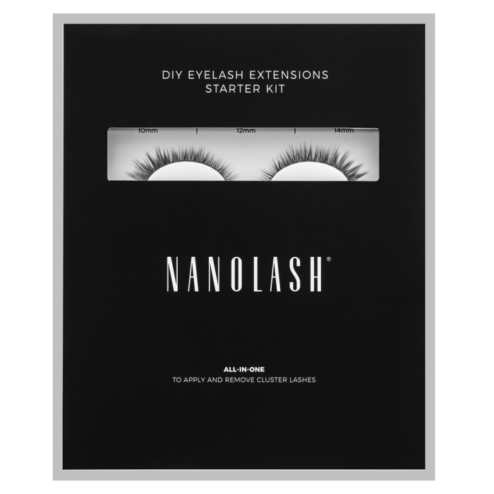 Nanolash DIY Eyelash Extensions Starter Kit Set zur Wimpernverlängerung für zu Hause Fantasy