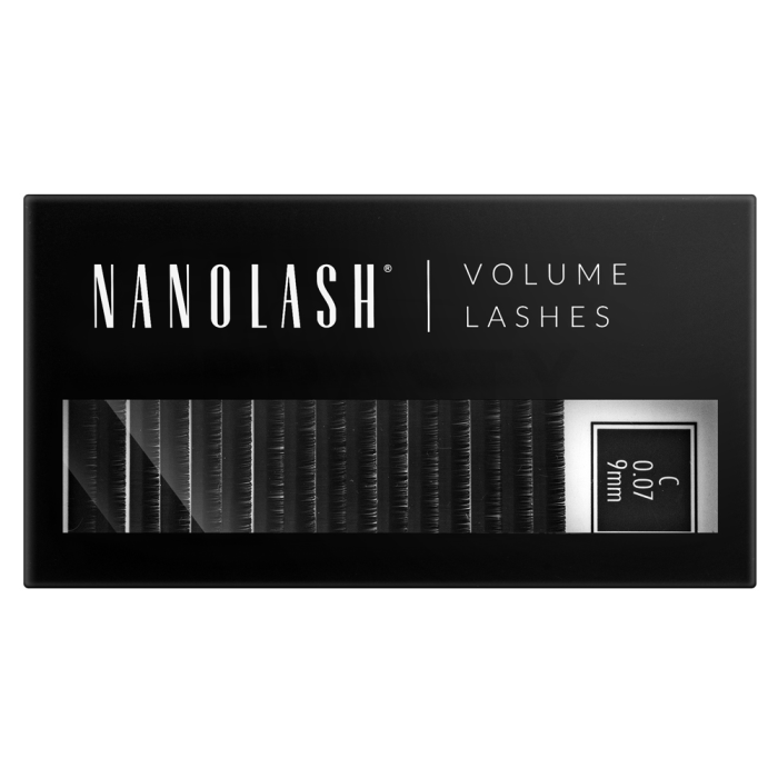 Nanolash Volume Lashes 0.07 C künstliche Wimpern 9 mm