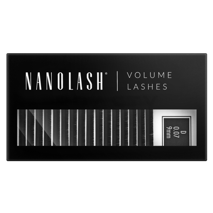 Nanolash Volume Lashes 0.07 D umetne trepalnice 9 mm