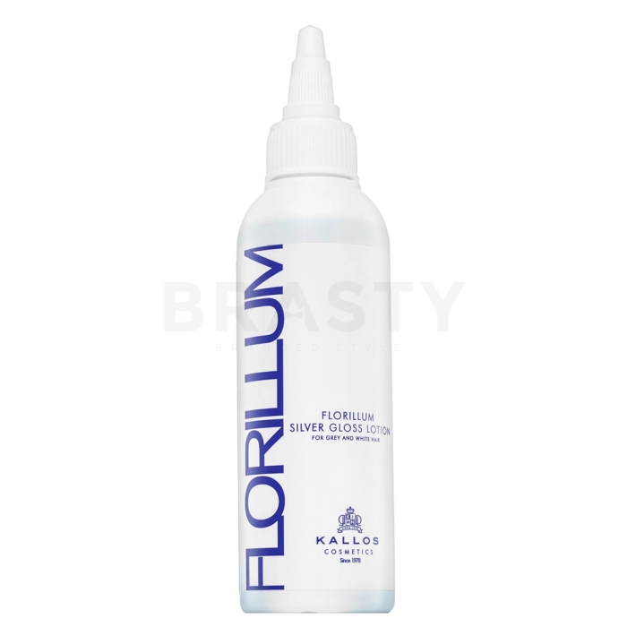 Kallos Florillum Silver Gloss Lotion aufhellendes Fluid für platinblondes und graues Haar 100 ml