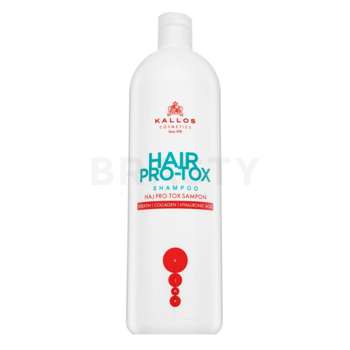 Kallos Hair Pro-Tox Shampoo erősítő sampon keratinnal 1000 ml