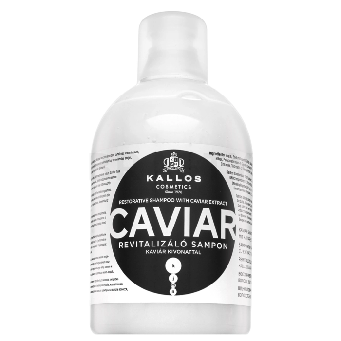 Kallos Caviar Restorative Shampoo versterkende shampoo voor volwassen haar 1000 ml
