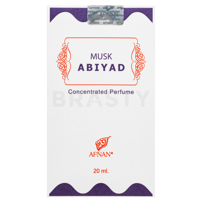 Afnan Musk Abiyad Geparfumeerde olie unisex 20 ml