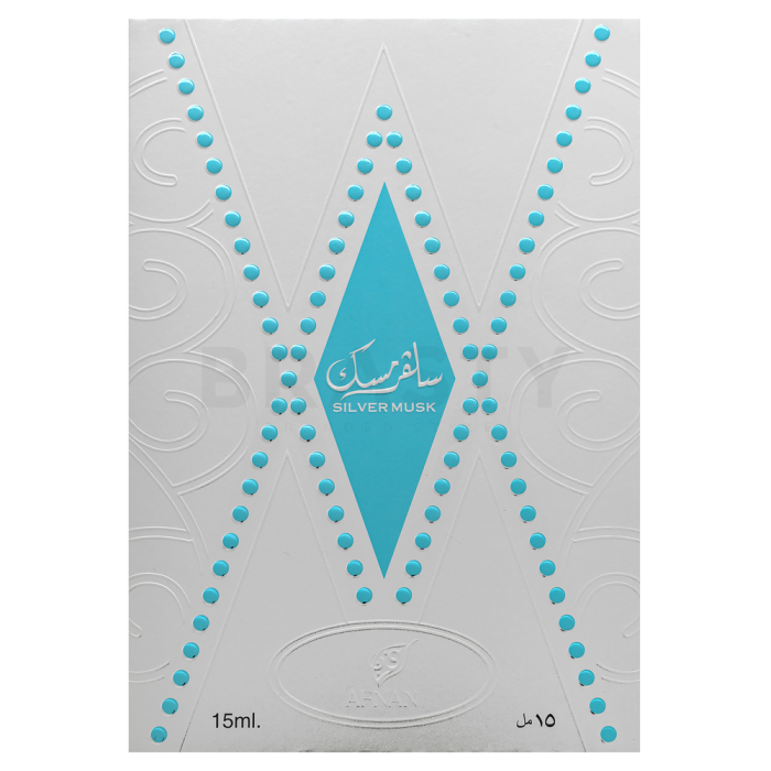 Afnan Silver Musk Geparfumeerde olie unisex 15 ml